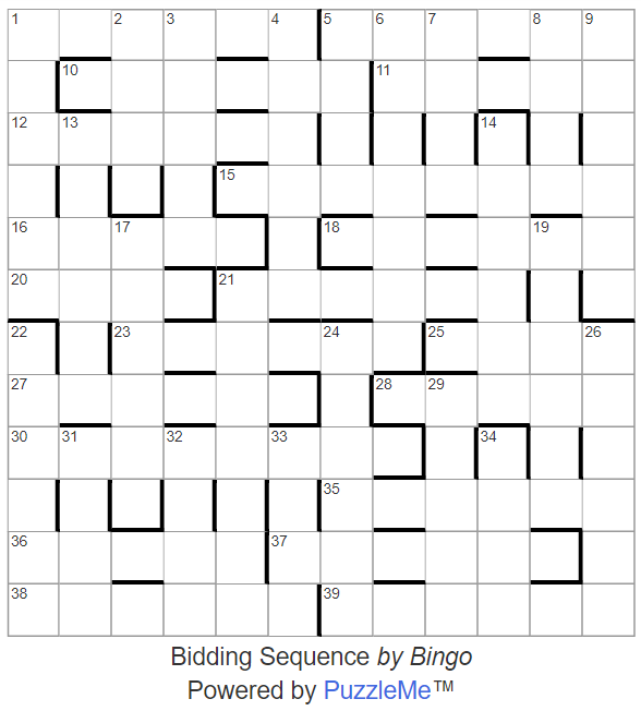 Bidding Sequence