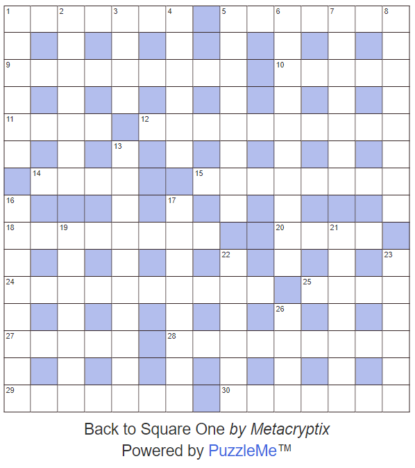 Back to Square One