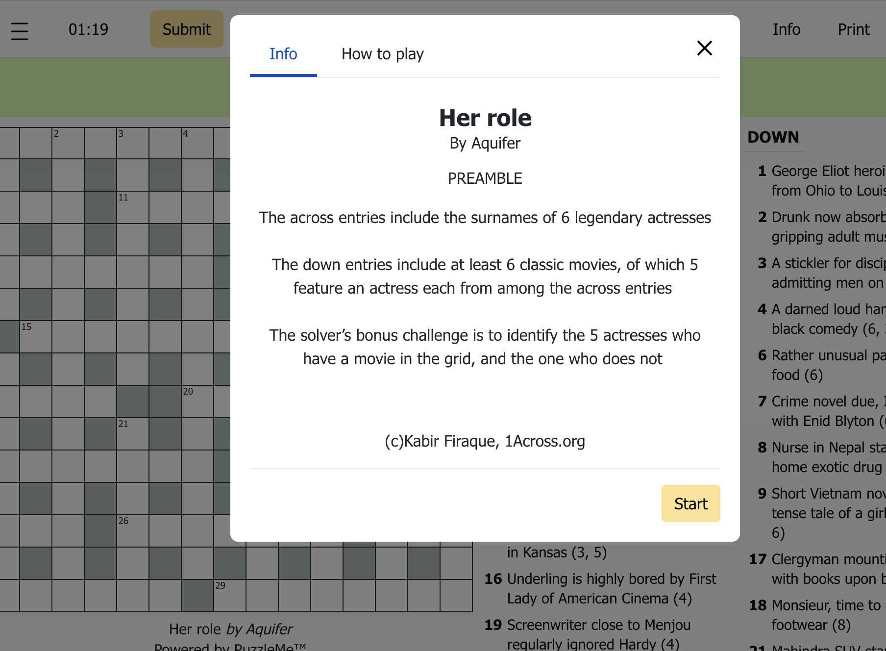 Her Role